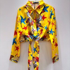 Versace Tied Sea World Shirt